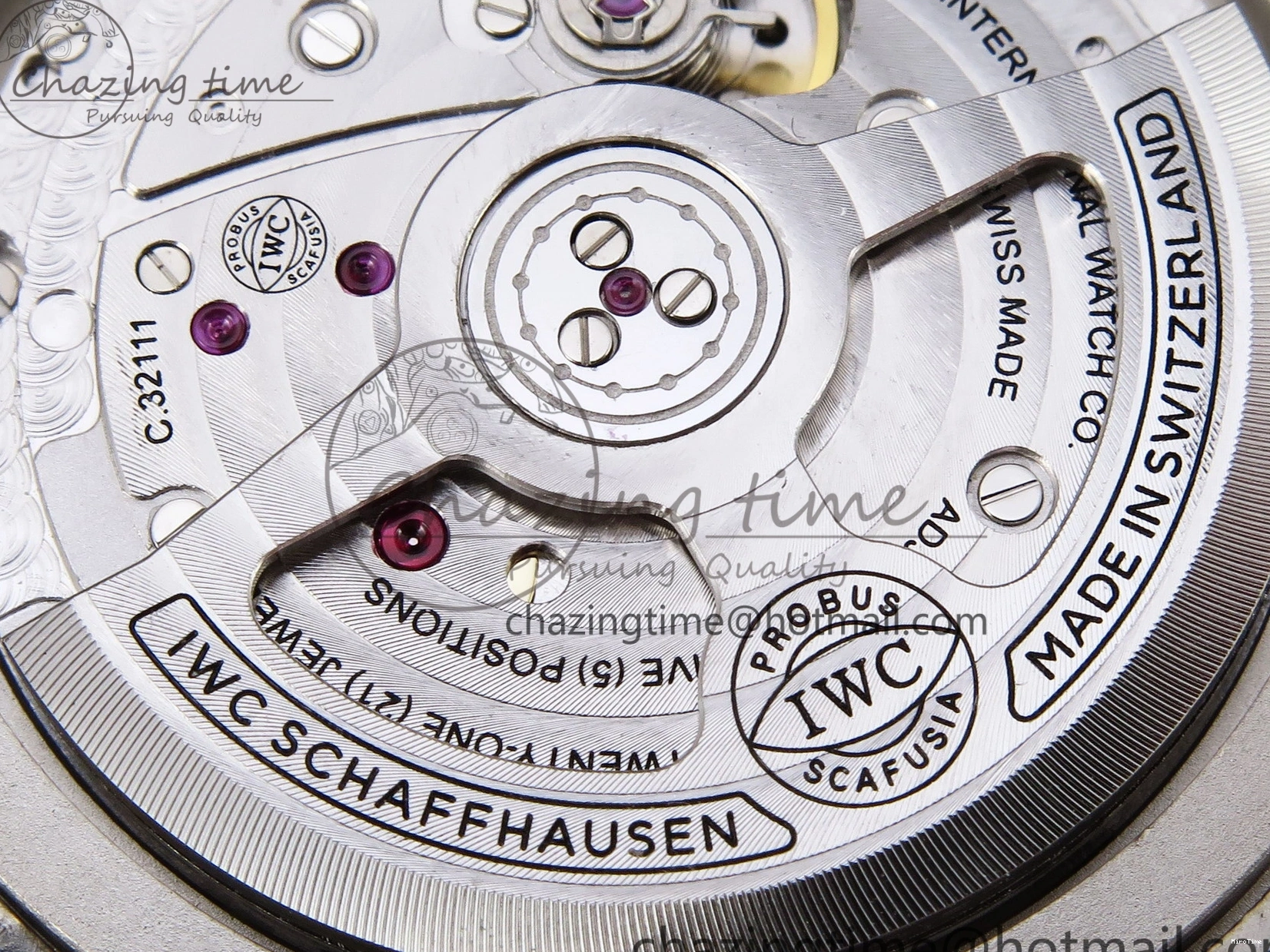 MIROTIME 0210 Pilot Mark XX IW328201 ZF 1:1 Best Edition Black Dial on Black Leather Strap A Affordable 7028